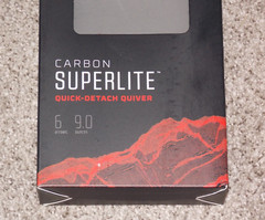 NEW Hoyt Carbon Superlite Quick-Detach 6 Arrow Bow Quiver- Black- Black Out