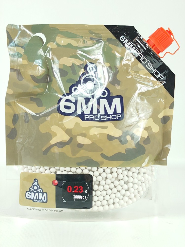 6mm ProShop Pro-Series High Grade Precision 6mm Airsoft BBs – 3000rds – .23g