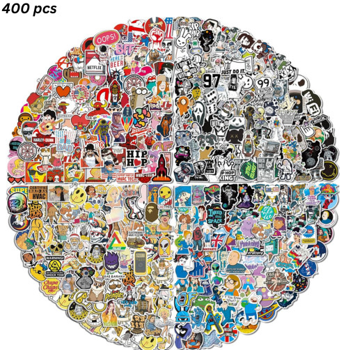 Arme Sticker Pack 400 PCS Cool Stickers