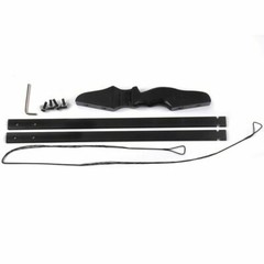 40Lbs Archery Hunting Takedown Recurve Bow & 12Pcs Arrow Set Right Hand Longbows