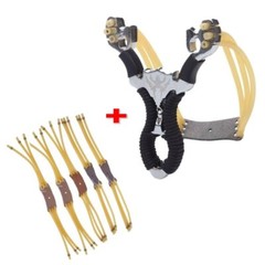 Professional slingshot Stainless Steel Outdoor Hunting slingshots Catapult Sling