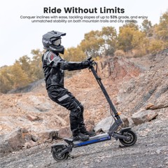 Ausom DT2 Pro Electric Scooter Adult,2*1100W Motor,E-Scooters,115km Max Range