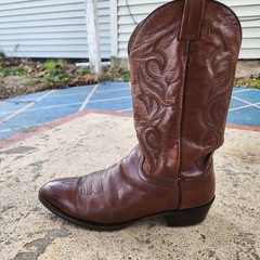 Dan Post DP2111R Men’s Brown Western Cowboy Western Boots Leather Size 14 EW