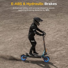 Ausom F1 Max Adult Electric Scooter,2*1400W Motor,100km Max Range,10 inch Tires