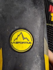 🧗 La Sportiva Finale Climbing Shoes Mens 12 / EU 45 – Vibram Sole Orange Black