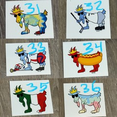 GOAT USA Stickers/ Decals- PICK YOUR STICKERS! CHECK OUT THE LOT! BUY AND SAVE!
