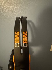 Bear Brave Bow Set Orange 13.5-19 in. 15-25 lbs. RH