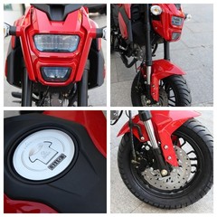 X-PRO 125cc Vader Motorcycle Street Bike with Manual Transmission Electric Start