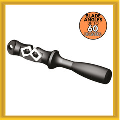 G5 Outdoors 125 Sportsman Carbide Broadhead Sharpener Ergonomic Handle in Black