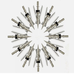 12pcs Archery broadheads 100 Grain Points Recurve Bow Turkey Hunting Arrowheads