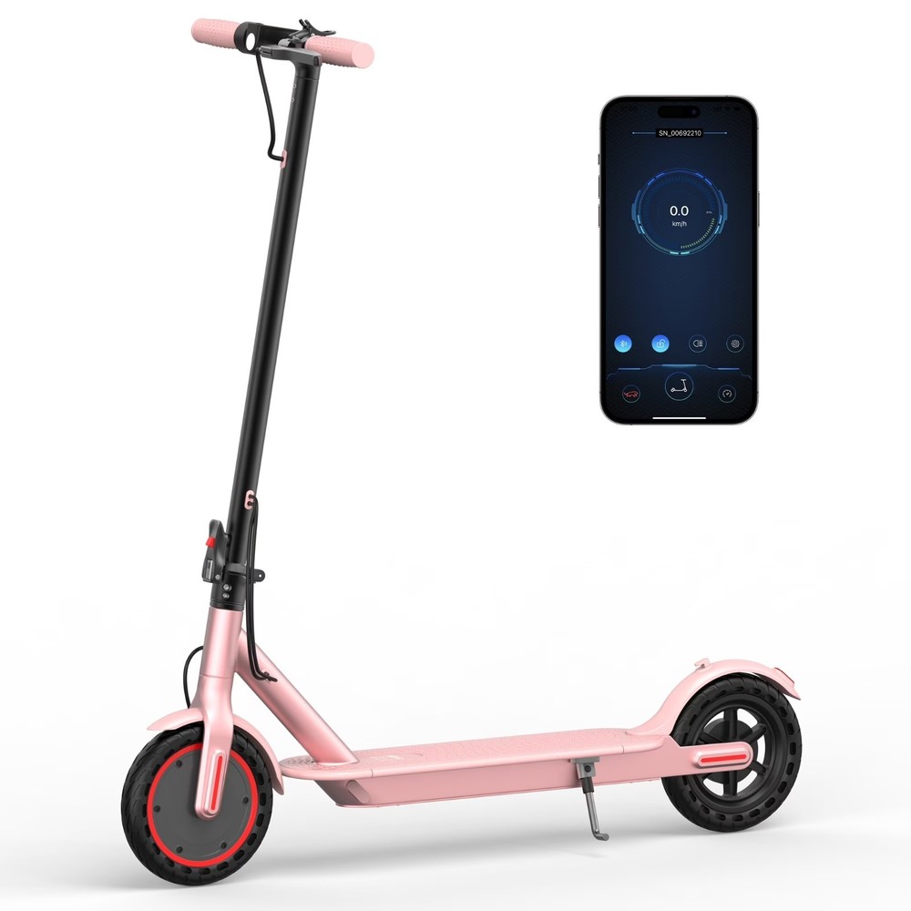AOVOPRO Electric Scooter, 350W NO/ Dual Shock Absorber Foldable E-SCOOTER 19MPH
