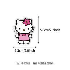50PCS Cute Cartoon Kitten Stickers – Waterproof Vinyl Sticker Pack