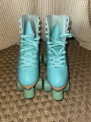 C SEVEN Adults Aquamarine Roller Skates (58MM83A) Size 8