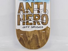 Jeff Grosso – Anti Hero Skateboard-Walk On Water – Fresh – NEW – See Pics