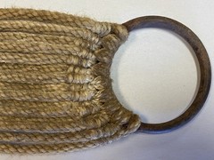 Vintage Mohair Wool Horse Saddle Cinch Girth Western Tack Diamond Pony