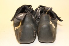 Evolv Defy VTR eco-TRAX Biginner Rock Climbing Mens Size 9 9.5 Black Strap Shoes