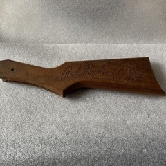 Daisy Red Ryder 1938–1988 BB Gun Wooden Stock w/ Brass Medallion
