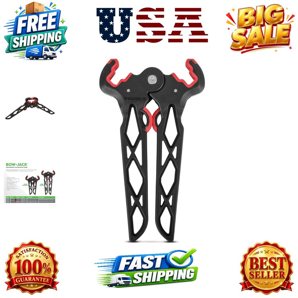 Bow Jack Lightweight Durable Portable Folding Bow Stand for Bowhunting – Stan…