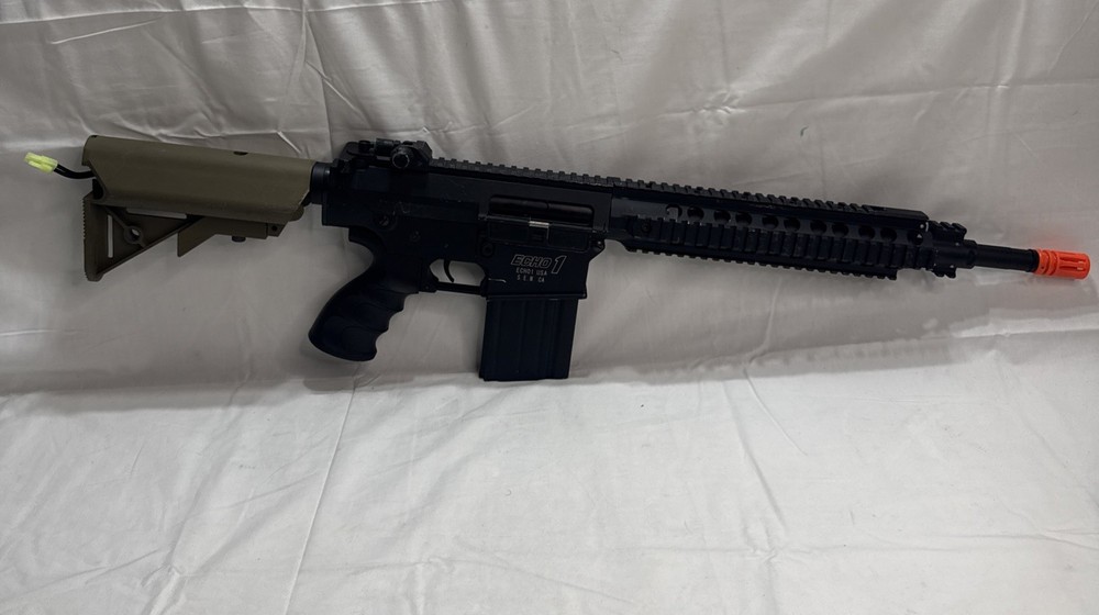 Airsoft Rifle. ECHO 1 ER-25 All Metal. Tested Working. Battery Not Included