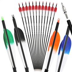 Carbon Arrow SP500 28″ 30″ 31″ Shaft Archery Recurve Compound Bow Hunting Target