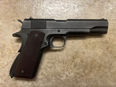 Inokatsu M1911A1 Full Steel CO2 GBB Airsoft U.S. Army Battle Wound Version