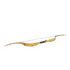 25Lbs Mongolian Detachable Longbow Hunting Recurve Bow 49″ Practice Beginner