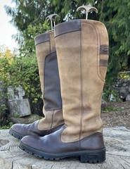 Dubarry Gore-Tex Leather Country Equestrian Boots Brown Tan EU 41 Boot Shapers
