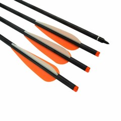 6/12 Pcs 16-22» Archery Crossbow Bolts Carbon Shaft Arrows for Hunting Shooting