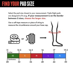 Triple Eight KP 44 Knee Pads – Heavy Duty Protection for Skateboarding, In