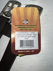 New Tough 1 Brown Leather English Girth Extender #24-9300 FF-26