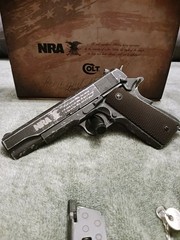 NRA Colt limited edition 1911 aged semi automatic co2 powered air gun.