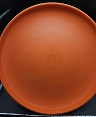 VERY RARE 1983 Ben-Wal Kitty Hawk Soft Touch 1 stamp Orange Disc Golf 174g
