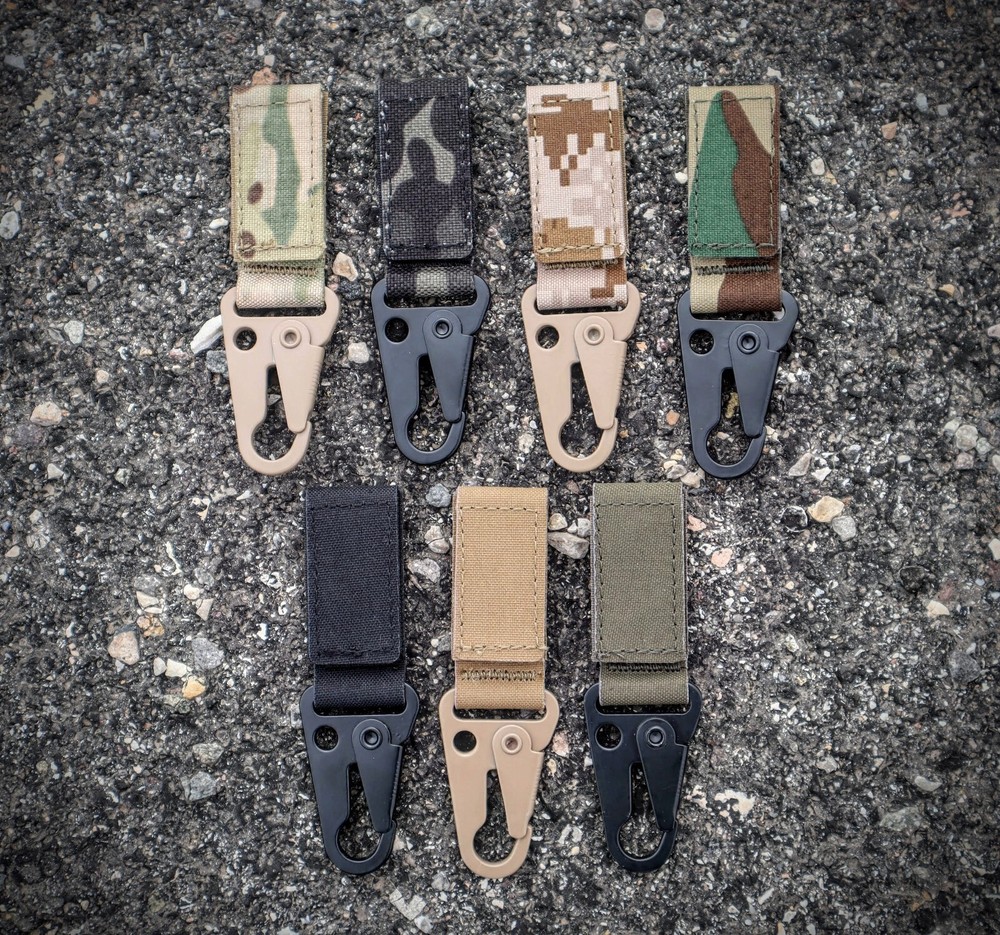SHEPHERD EDC Snap Hook – TACTICAL GLOVE/KEY RING – Key Chain – Lanyard, USA MADE