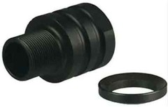 Black Adapter Convert 1/2×28 TPI Thread to 37/64×28 TPI Thread Converter