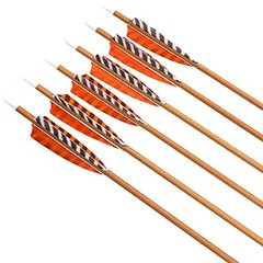 Elong Outdoor Elong 6Pk 30 Archery Carbon Arrows Wood Camo Spine 700 Recurve