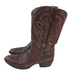 Dan Post Brown Western Cowboy Boots Style 2111 Men’s 12D