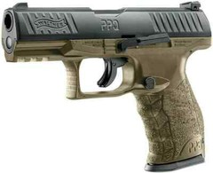 Umarex T4E Walther PPQ M2 .43 Cal Paintball Pistol w/ CO2 and 500x Rubber Balls