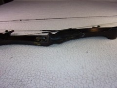 Bear Whitetail Hunter Compound Bow With Camo Limbs