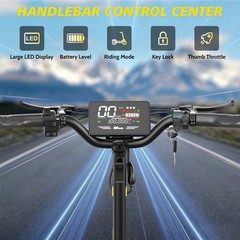 All Terrain Electric Scooter for Adults 1200W 30MPH Fast Off-Road E-Scooter UL