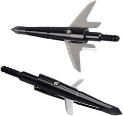 100Grain Expandable Broadheads Replacement Cut Arrow Heads Tips For Compound Bow