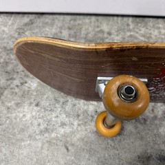 Vintage Madrid Skateboard Explosion Wood Grain Cadillac Trucks Complete