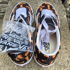 Vans Skate Old Skool Thrasher Black/Multi Skateboarding Shoes Men’s US 9.5 D