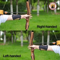 Deerseeker Archery Bow Set 62″ Takedown Recurve Bow Traditional Bow Set for A…