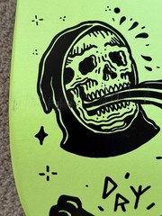Ryan Reyes TANKED Creature Skateboards glow in the dark sketchy tank used