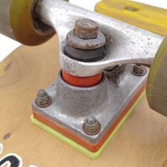 Used STORMY Original Skateboard AIRTRACKS Trucks Santa Cruz SLIME BALLS 60mm 97A