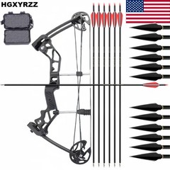 Compound Bow Rapid Bow Shooter Launcher 6Arrows Hunting Orbital Archery Shoting