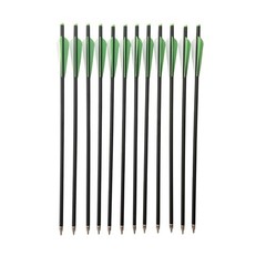 20 inch Archery Hunting Carbon Crossbow Bolts Half Moon Nock OD 8.8mm Arrows