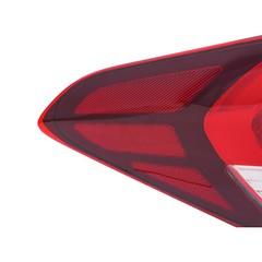 Left Driver Side Halogen Outer Tail Light Taillamp for 2017 2018 Kia Forte Sedan