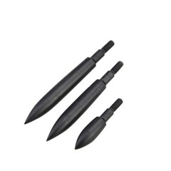 12PK 100-350gr Field Points Arrowheads Archery Broadhead Screw Tips Arrow Target