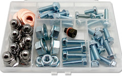Honda CR125 Top End Engine Bolt Kit CR 125 125R 125M CR125R CR125M Zinc Rebuild